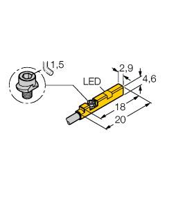 BIM-UNR-AP6X-0.3-PSW3M W/M