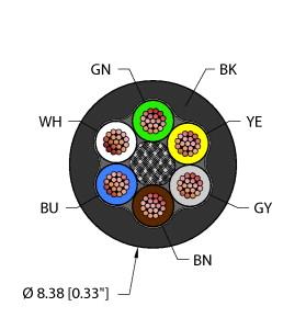 BLK,PVC,6X18,ITC,MSHA