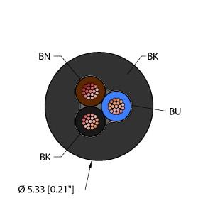 BLK,TPE,3X20,AWM