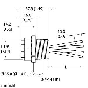 RKFC 42-0.5M/14.75/NPT