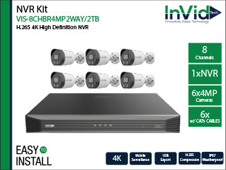 VIS-8CHBR4MP2WAY/2TB