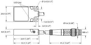 BI8U-Q08-AP6X2-0.5-PSG3M/S1764