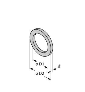 FD-G1/4AFM30/34G1/4 Dichtung a. AFM30/34